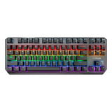 Teclado Gamer Mecânico Abnt2 Qwerty Tkl Rgb Usb Pc Ps4 Xbox