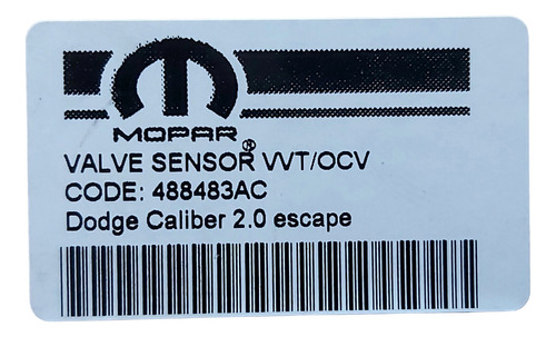 Valvula Selenoide Sensor Ocv Vvti Dodge Caliber 2.0 (escape) Foto 3