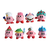 8pcs Kirby Figura Modelo Juguete Regalo Para Niños 5cm