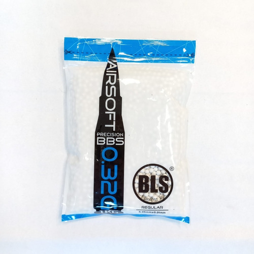 Balines 6mm Airsoft  Bbs 0.32g Bls Precision White 1 Kg 