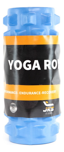 Rodillo De Yoga Jks Foam Roller Celeste