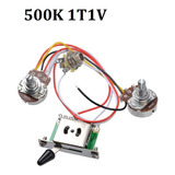 Circuito Elétrico Guitarra C/ Potenciômetro Chave Seletora