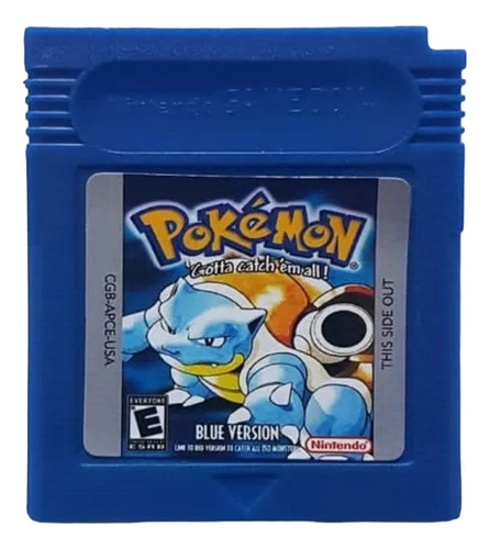 Pokemon Blue Version Legendado Em Portugues Game Boy Gb
