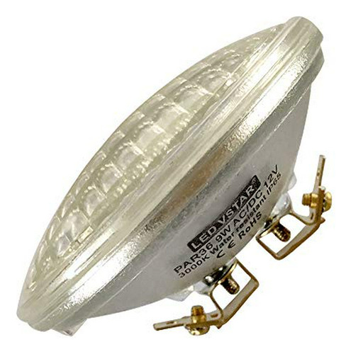 Bombilla Led Par36 9w Reemplazo Halógeno, 850 Lm, 12v Ip67