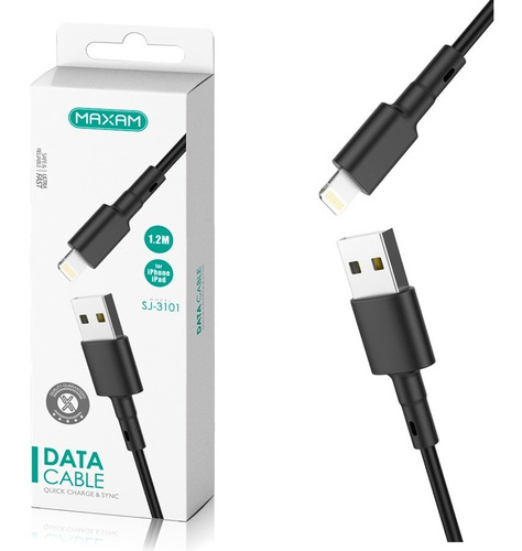 Cable Usb iPhone  1.2m Compatible 67 8 X 12 13 14 Pro