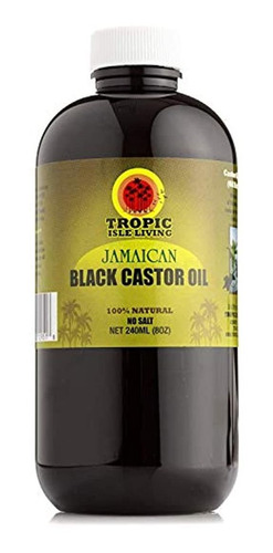 Isla Tropical Viviente- Aceite Negro De Castor Jamaiquino Co