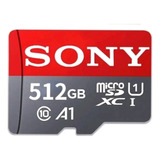 Memoria Micro Sd Marca Sony 512gb De Alto Rendimiento 