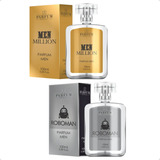 Kit 02 Parfum Brasil 100ml - Men Million + Roboman 