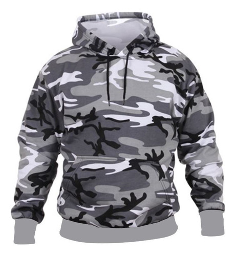 Buso Militar Camuflado Saco Deportivo Buzo Hoodie Capota