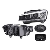 Faro Bmw X3 2015 2016 2017 C/motor P/xenon C/leds Izquierdo