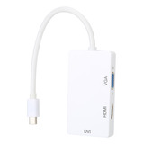 Convertidor Dp 3 En 1, Adaptador De Cable Minidp A Hdmi, Dvi