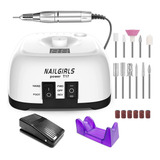 Nailgirls - Taladros De Uas Elctricos Para Uas Acrlicas Prof