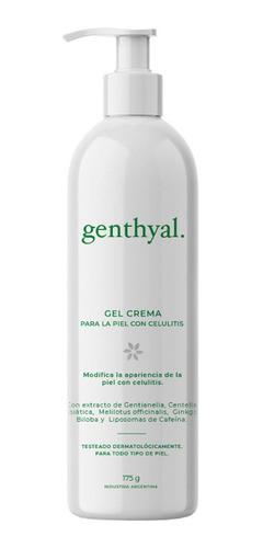 Caviahue Genthyal Gel Crema Para La Piel Con Celulitis 175g