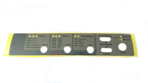 Kit 10 Calca Panel Frontal Impresora Epson Fx-890/fx-2190