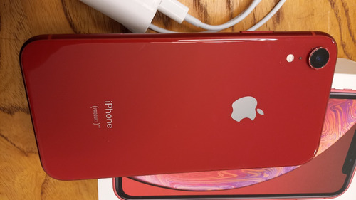 Apple iPhone XR 64 Gb - Red Cable, Cargador Original X12c