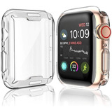 Carcasa Para Apple Watch 44 Mm Gel Transparente 