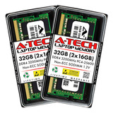 Kit A-tech De 32 Gb (2 X 16 Gb) De Ram Para Portátil Msi Kat