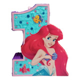 Piñata Número Ariel Sirenita 