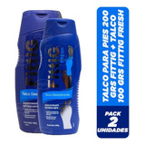 Pack Talco Desodorante Para Pies Fittig Fresh 200+100grs