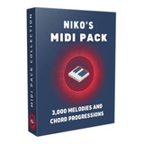 Midi Pack Chord Progression Productores, Pianistas 3000 Midi