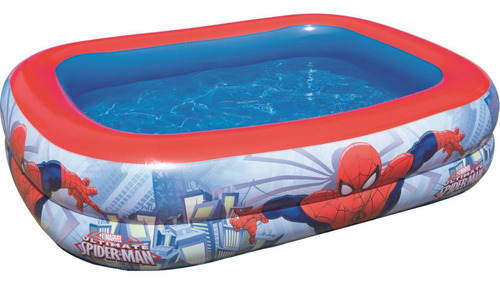 Piscina Inflable Infantil Rectangular Spider Man Bestway