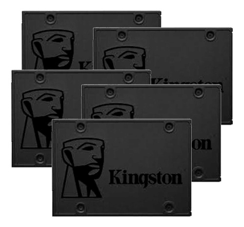 Kit 5 Disco Sólido Ssd Interno Kingston Sa400s37/240g 240gb Color Negro
