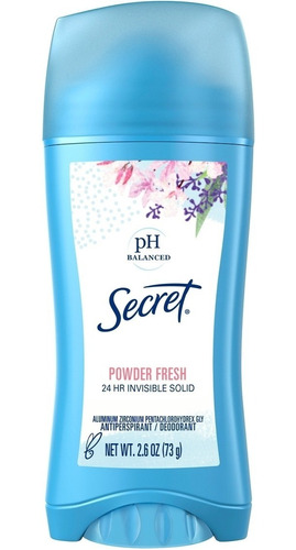 Desodorante Antitranspirante Bastão Powder Fresh 59g Secret