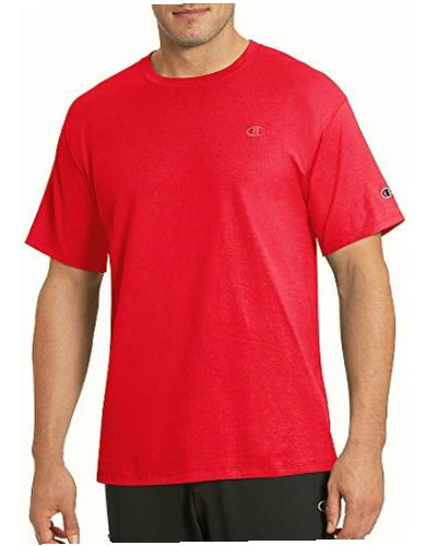 Playera Classic Jersey Graphic, Champion, Hombre, Scarlet Color Scarlet T0223