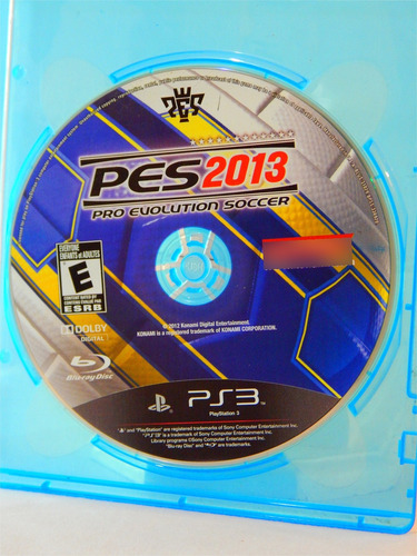 Juego Ps3 Pes 2013