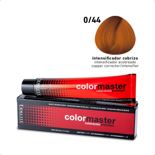 Fidelité Tinturas Colormaster Intensificadores En Crema 60g