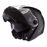 Casco Moto Ls2 Rebatible Doble Visor 370 Easy Negro Mate Tamaño Del Casco Xl