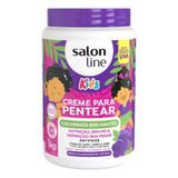 Creme Para Pentear Cachinhos Brilhante Kids 1l Salon Line