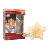 Bombilla Led Vintage Sylvania Forma De Estrella, Respla...