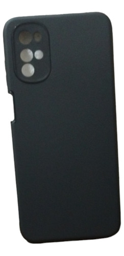 Funda Silicona Cubre Camara Para Motorola Moto G22 + Vidrio 