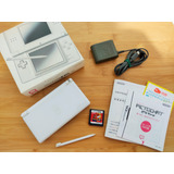 Consola Nintendo Ds Lite Blanco + Juego Ds