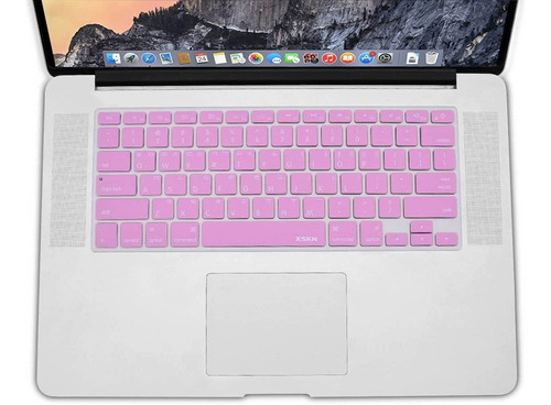 Funda Teclado Xskn Para Macbook Air/pro De 13/15/17 Pulgadas