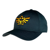 Gorra Bordada Ajustable Link Triforce Zelda 