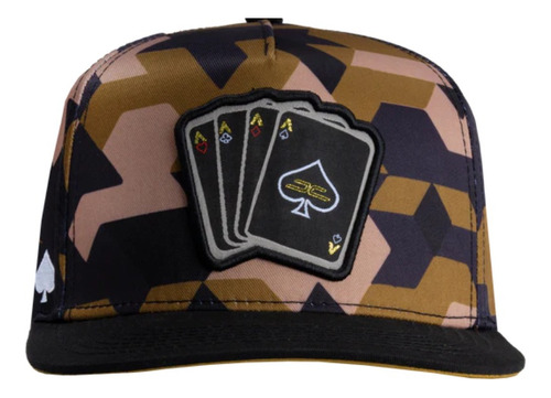 Gorra Jc Hats Poker Camo Snapback 226