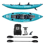 Kayak Inflable Nixy Tahoe Premium Para 2 Personas