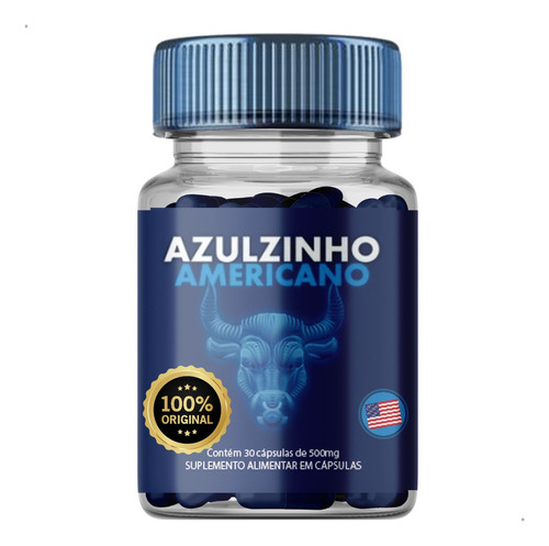 1 Azulzinho Americano Original Mesmo Do Site