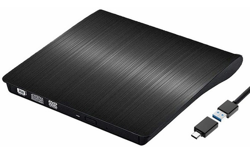 Lector Y Grabador De Dvd Cd Externa Quemador,usb 3.0+type C