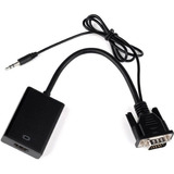 Cabo Fy Vga Macho Para Hdmi Femea Com Audio Ar-06