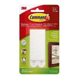 Pack (x4) Tira Abrojo Grande Para Colgar Blanco Command 3m