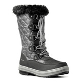 Botas Apreski Nieve Abrigo Mujer Alaska Zafiro Imperm P°