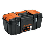 Caja Herramienta Ind. 20'' Con Compartimentos Truper 102435 Color Naranja