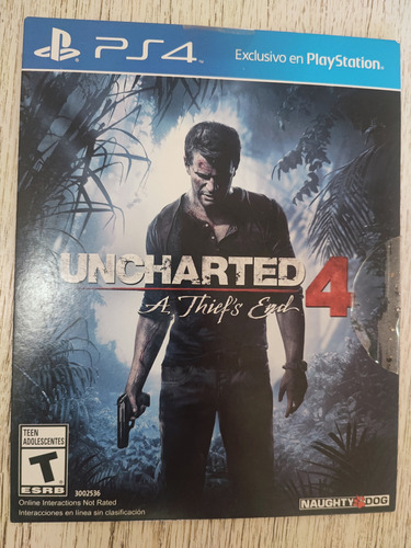 Uncharted 4 Ps4 A Thief's End Playstation 4 Juegos Baratos