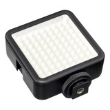 Mini Iluminador Led Portatil P/ Câmera Luz Painel Foto Video