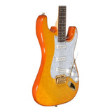 Guitarra Electrica Jay Turser Stratocaster Jt-300qmt-amb