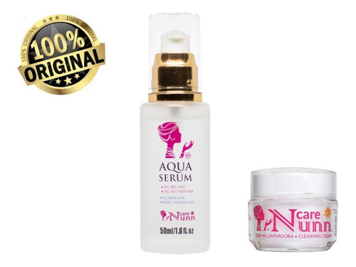 Aqua Serum Nunn Care Y Crema Productos 100% Originales Tipo De Piel Todo Tipo De Piel