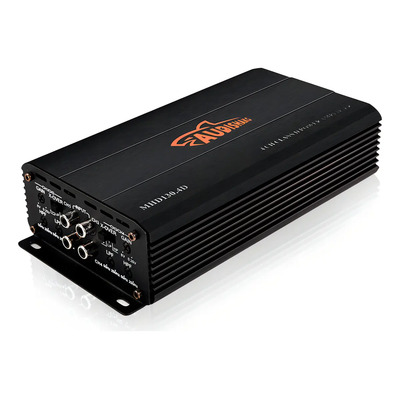 Amplificador De Audio Para Auto 4 Canales Clase D 2400w Audishako Mhd130.4d Para Carro 520w Rms 4 Ohm X 2,max Power:2400w | Meses sin interés